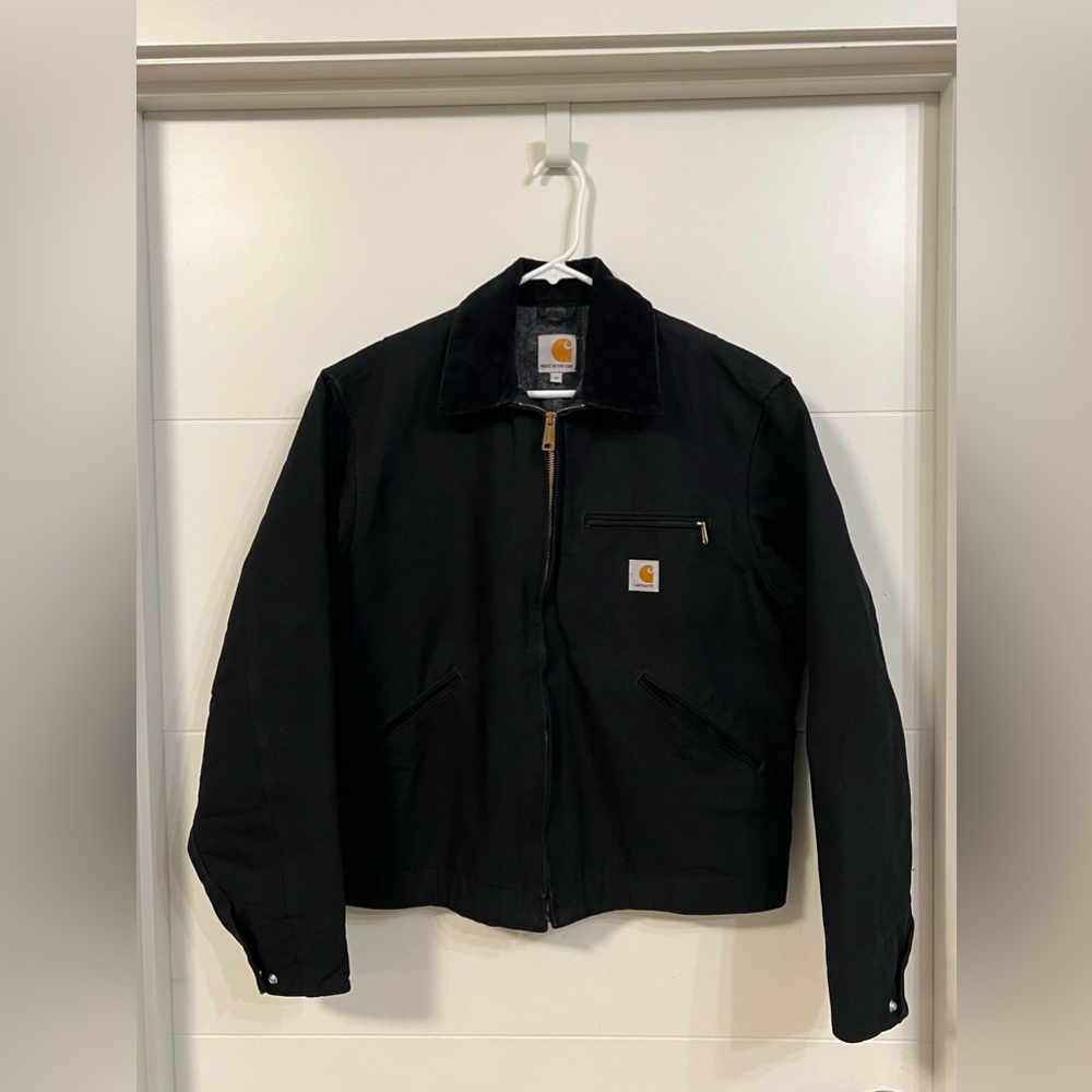 Carhartt Detroit Jacket: J001 BLK: Men’s Medium